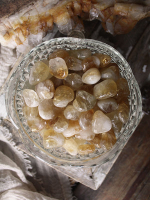 Tumbled Citrine