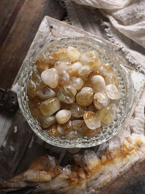 Tumbled Citrine