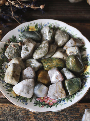 Tumbled Ocean Jasper