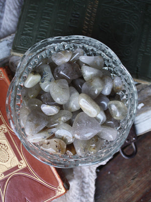Tumbled Rutilated Quartz
