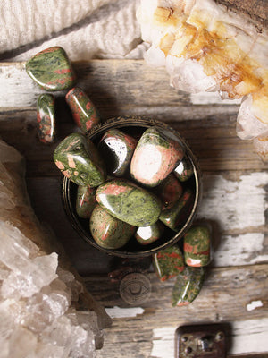 Tumbled Unakite