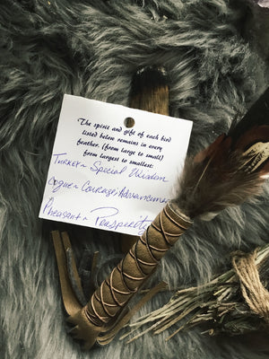 Handcrafted Ritual Cleansing Feathers