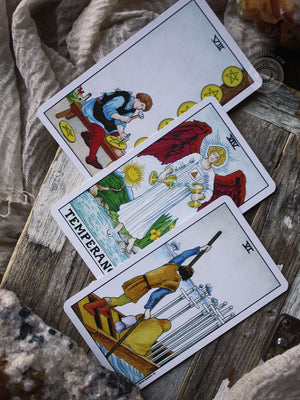 Universal Waite Tarot Deck and Book Set