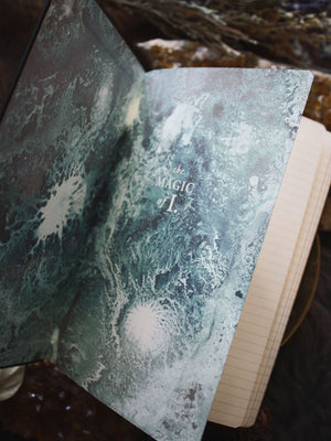 Vegan Leather Journal by Magic of I - Black