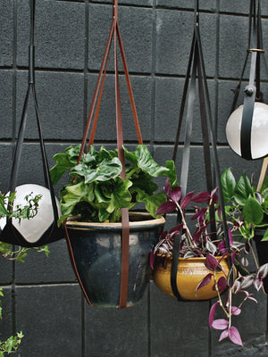 Your Plants New Bestie - Vegan Leather Plant Hangers