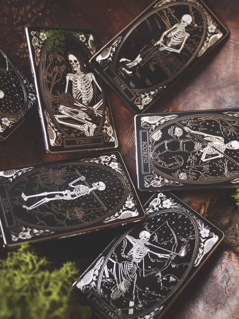 13th Press Hard- Enamel Zodiac Pins