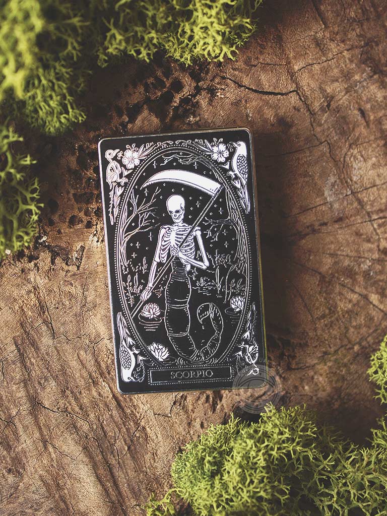 13th Press Hard- Enamel Zodiac Pins