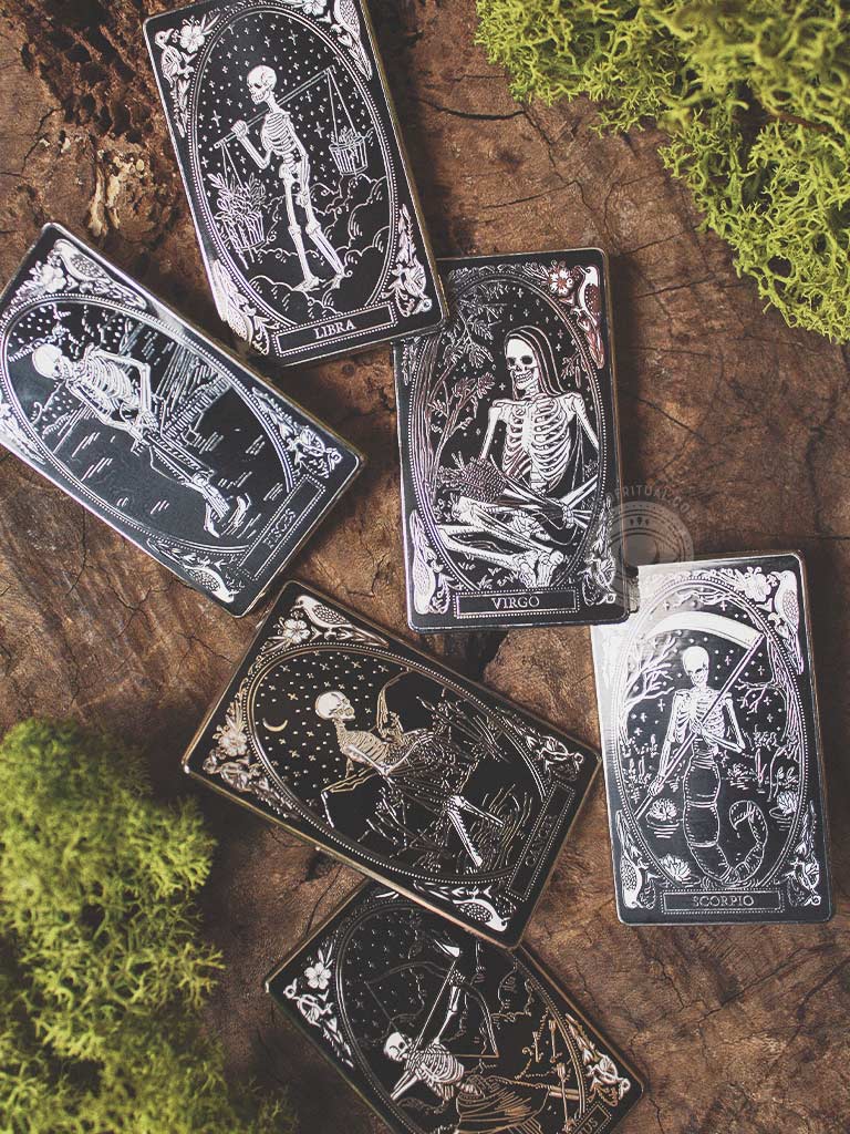 13th Press Hard- Enamel Zodiac Pins