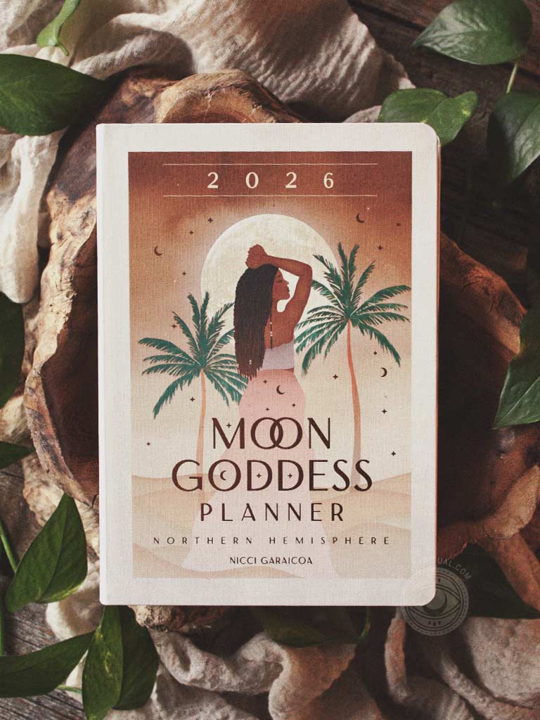2026 Moon Goddess Planner Calendar - Northern Hemisphere