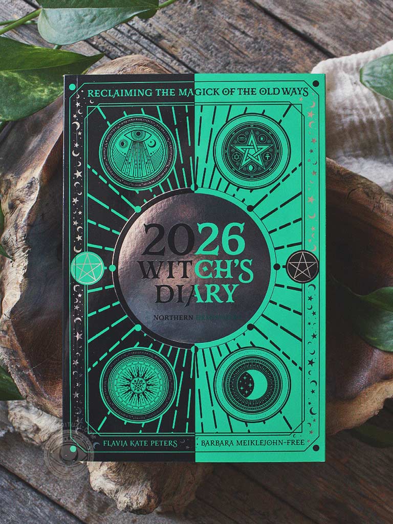 2026 Witch's Diary Planner Calendar - Northern Hemisphere