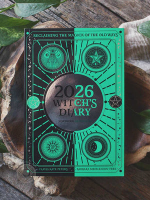 2026 Witch's Diary Planner Calendar - Northern Hemisphere