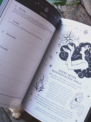 2026 Witch's Diary Planner Calendar - Northern Hemisphere