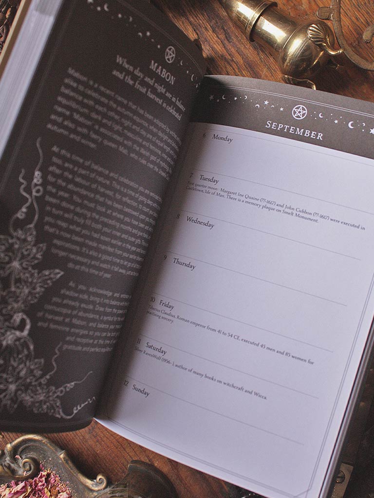 2027 Witch's Diary and Planner Calendar