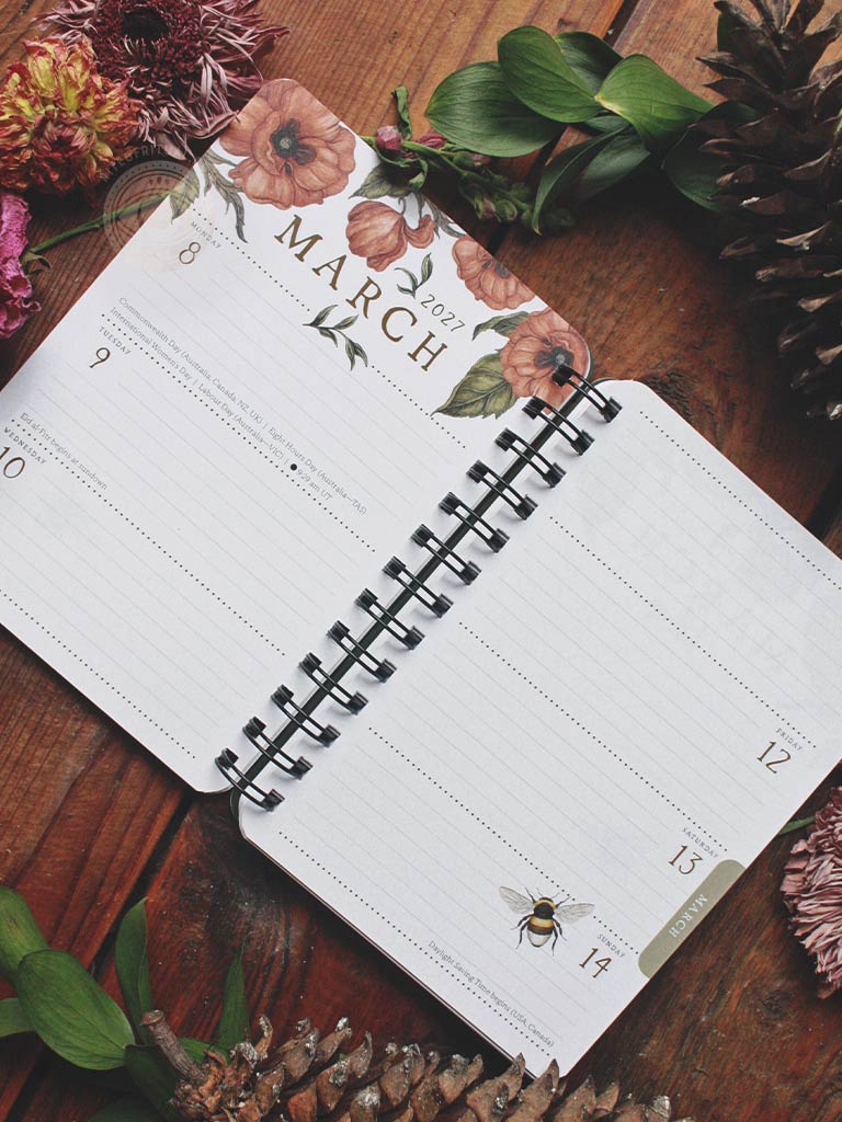 2027 Woodland Wardens Weekly Planner