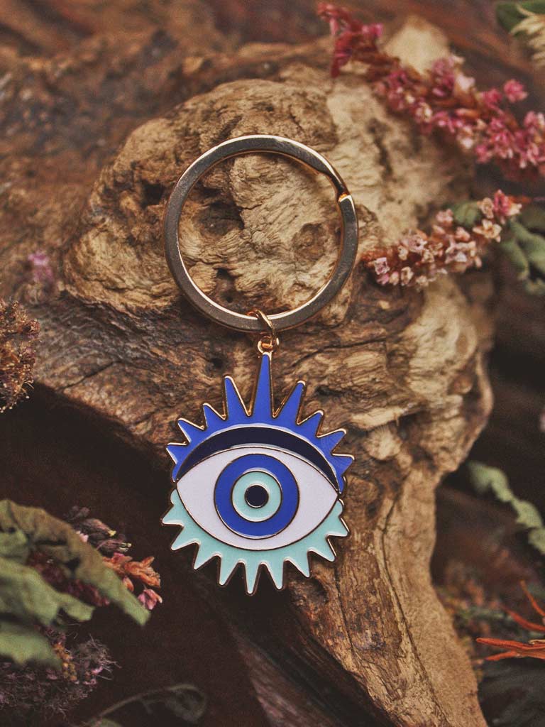 All Seeing Eye Protection Key Chain