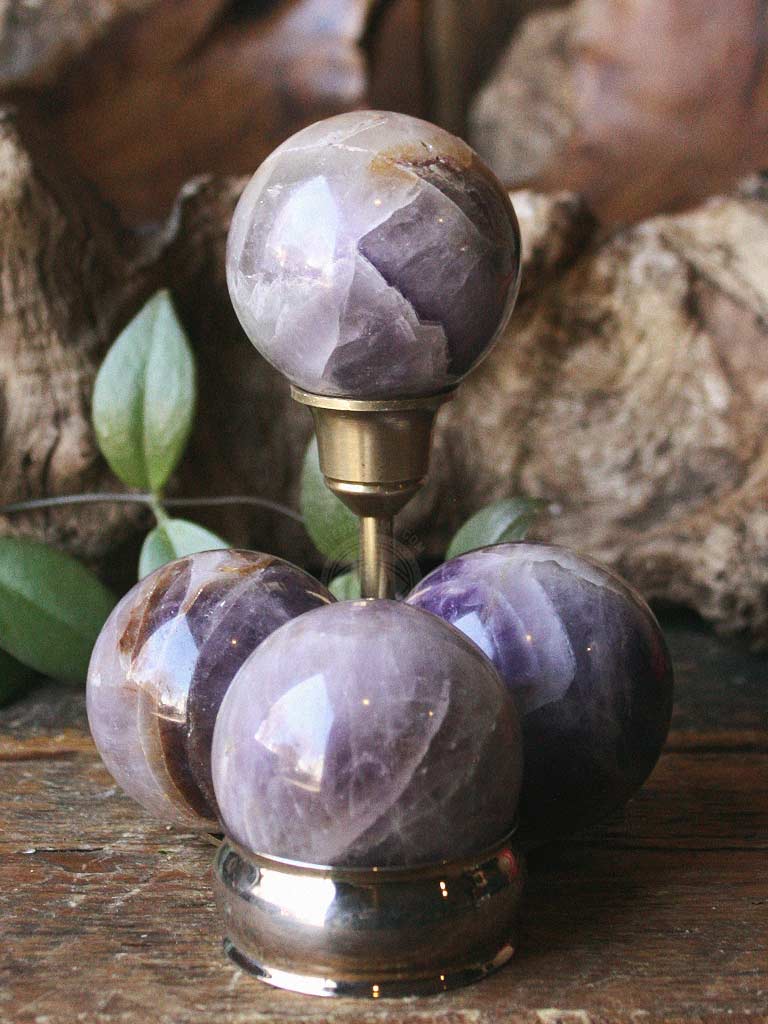 Amethyst Spheres