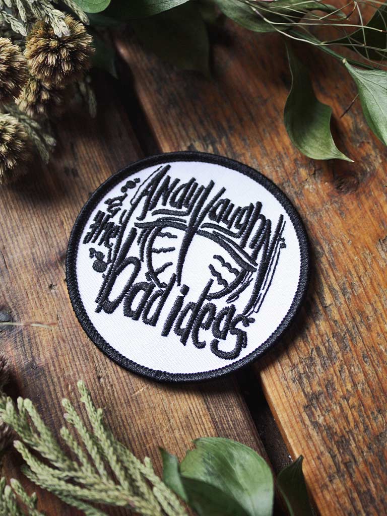 Andy Vaughn and the Bad Ideas Cats Eye Iron on Patch