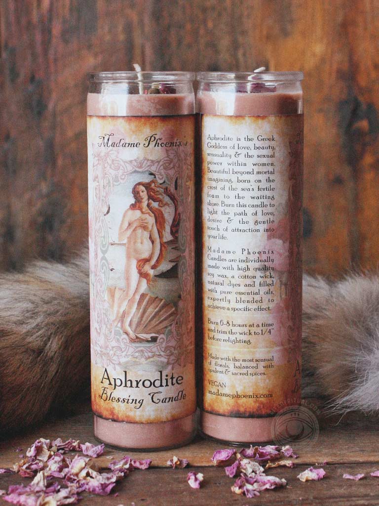 Aphrodite Goddess 7 Day Candle