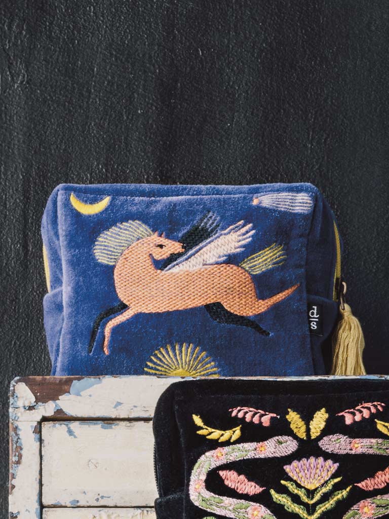 Astral Embroidered Treasure Pouch