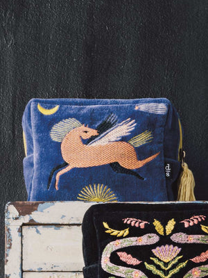 Astral Embroidered Treasure Pouch