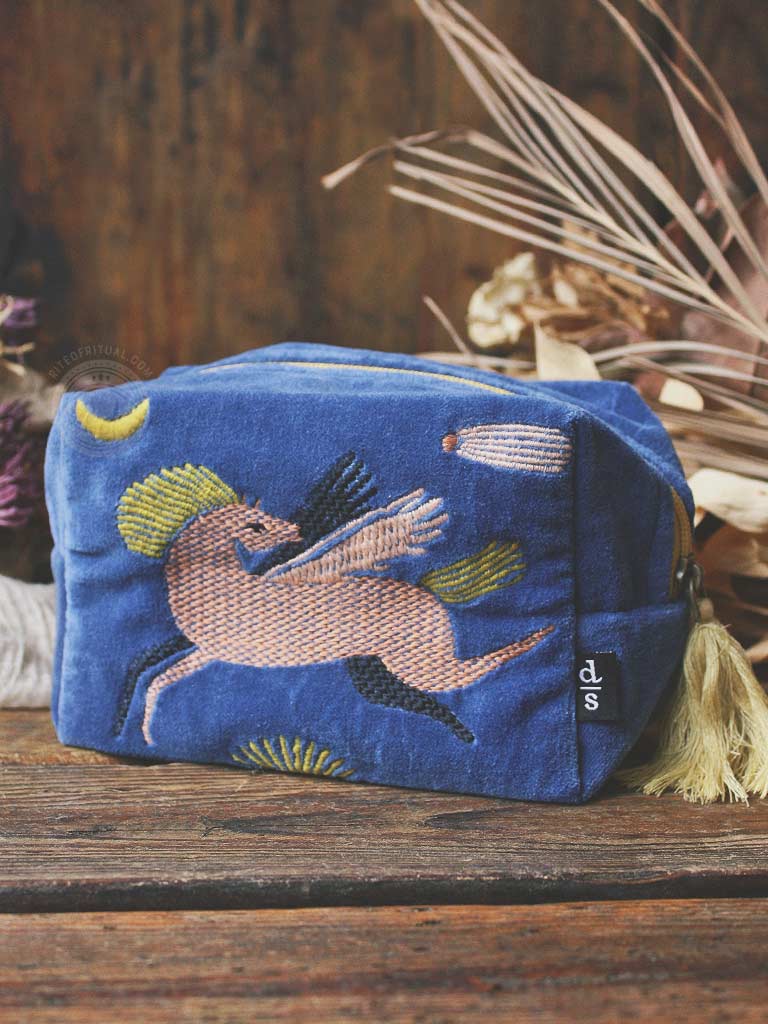 Astral Embroidered Treasure Pouch