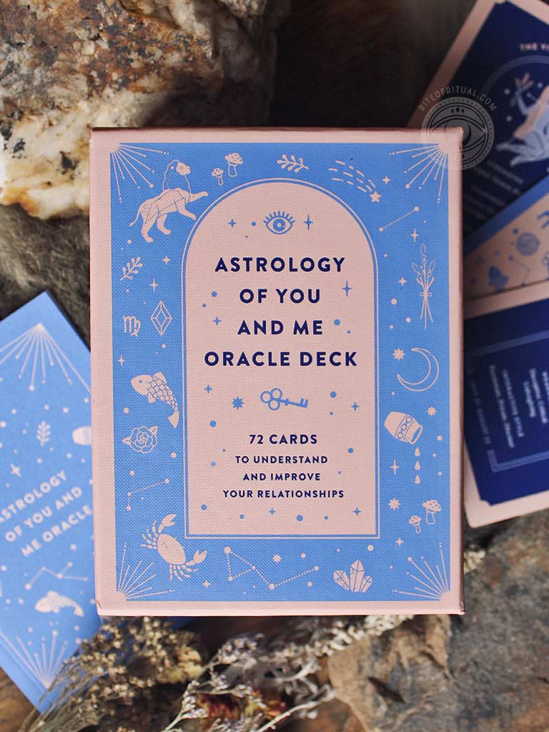 Astrology of You and Me Oracle Deck - 72 Cards to Understand and Improve Your Relationships