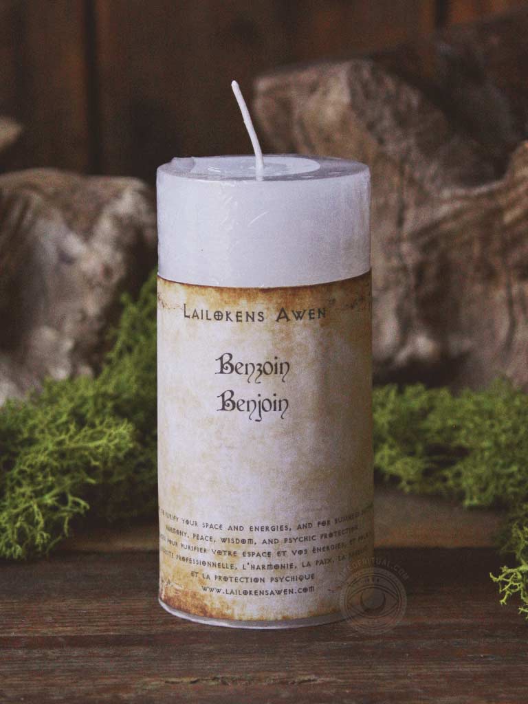 Benzoin Spell Candle