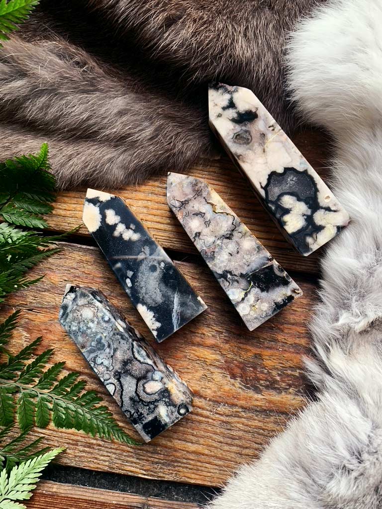 Black Flower Agate Generators