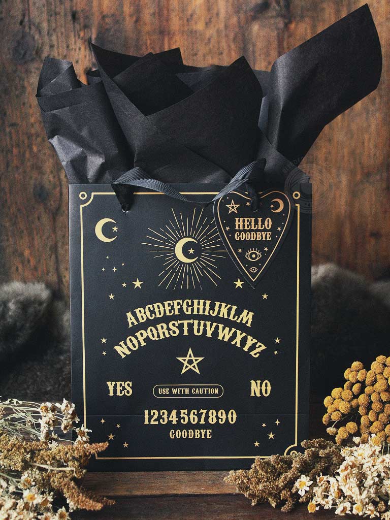 Black Talking Board Gift Bag