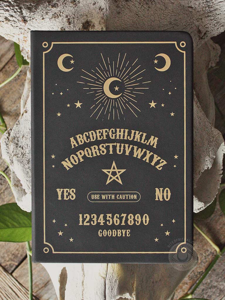 Black Talking Board Notebook