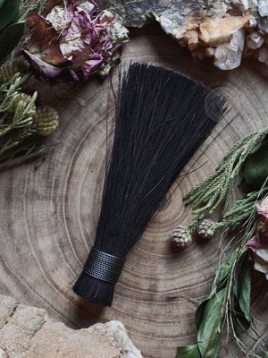 Black Tampico Hand Broom