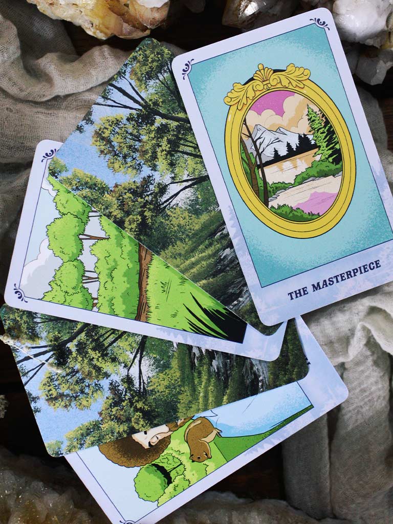 Bob Ross Oracle Deck