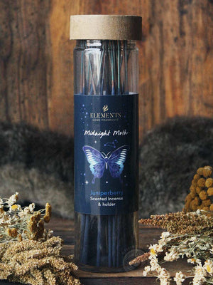 Botanical Glass Jar Incense