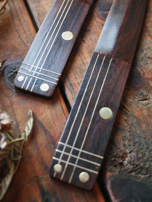 Brassbound Wooden Athame