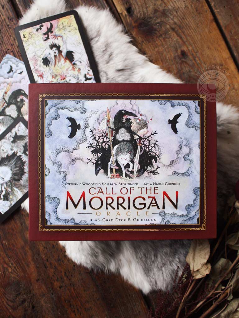Call of the Morrigan Oracle - A 45-Card Deck & Guidebook