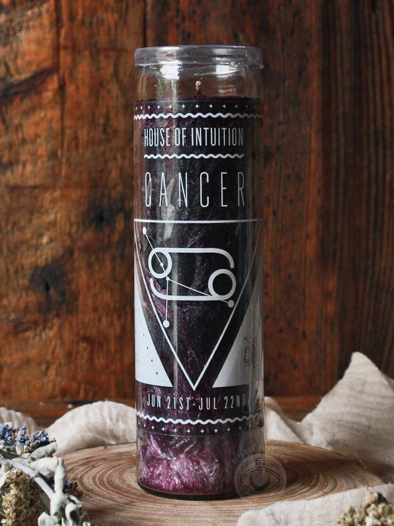 Cancer Zodiac Candle - House of Intuition