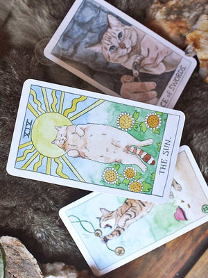 Cat Tarot - 78 Cards & Guidebook