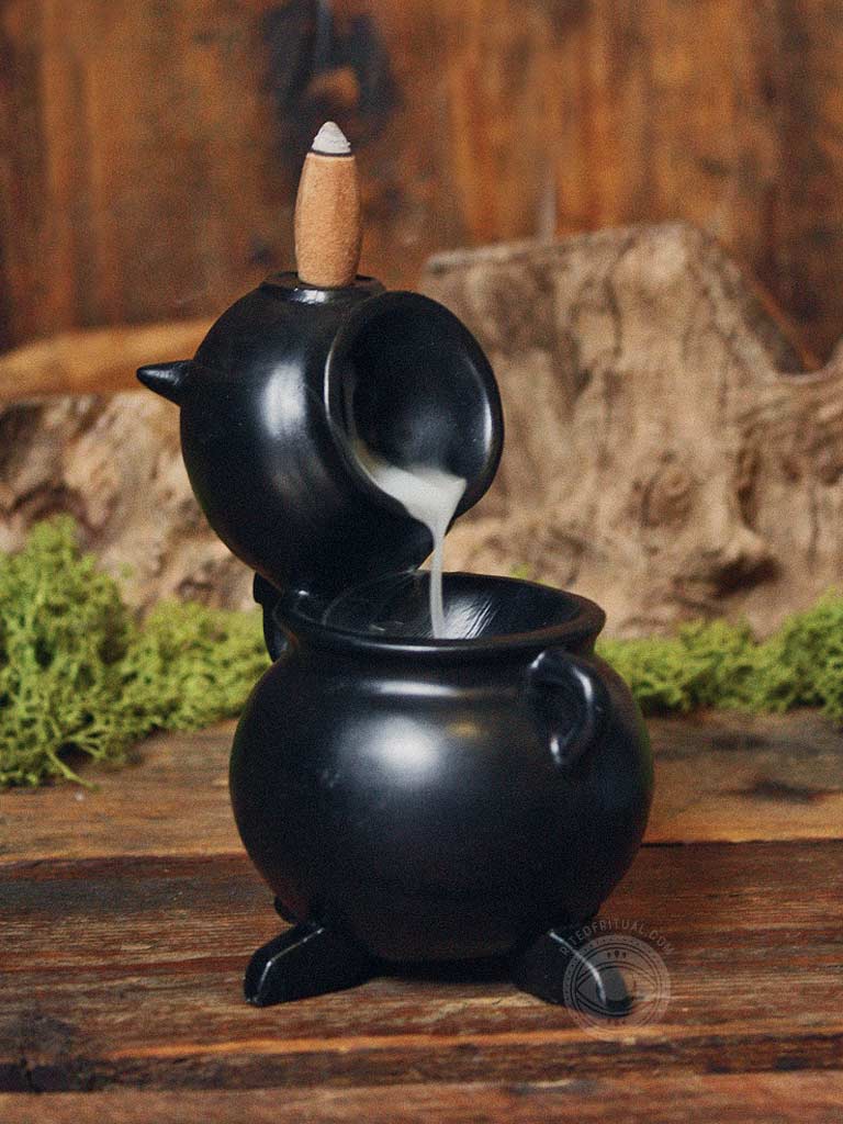 Cauldron Backflow Incense Burner