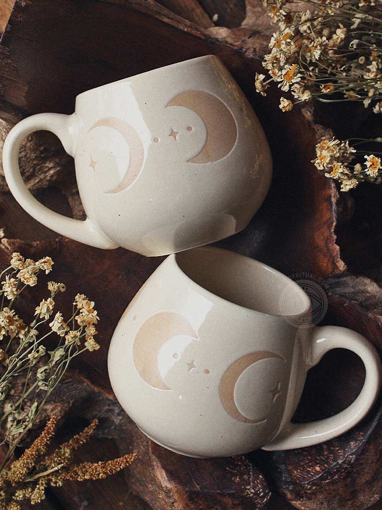 Ceramic Moon Phase Rounded Mug