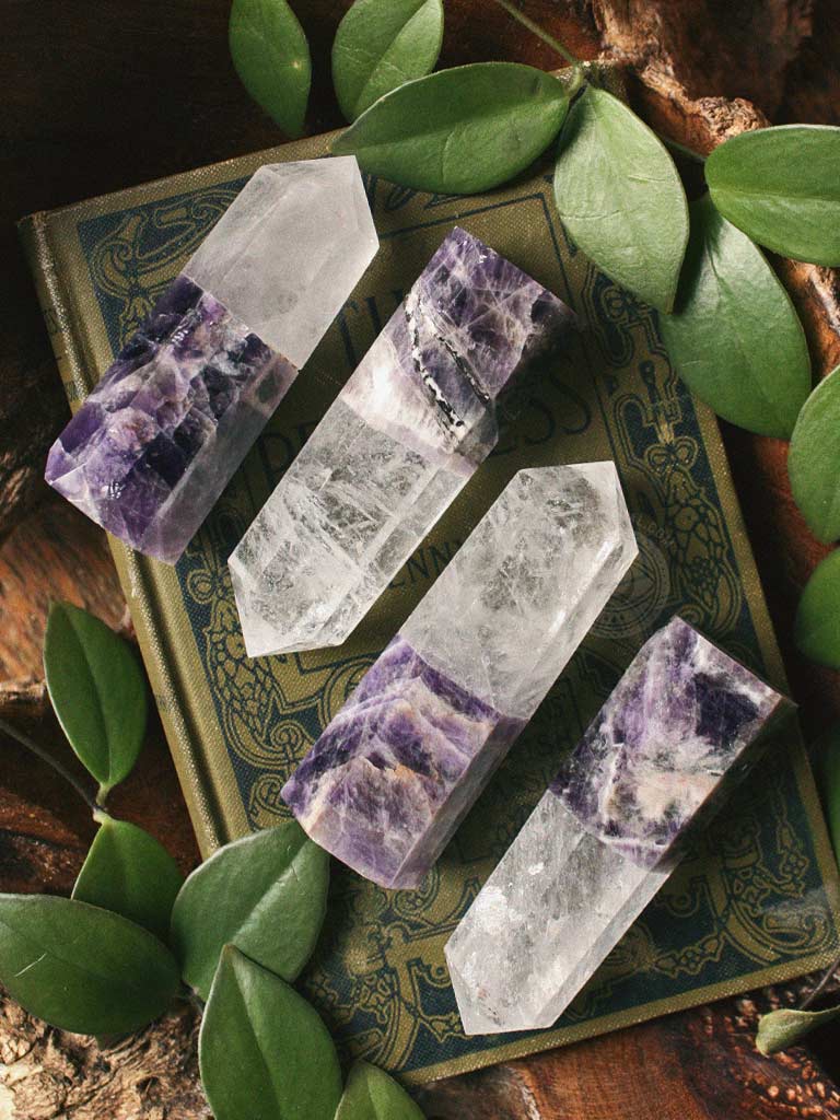 Chevron Amethyst & Quartz Generators