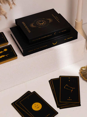 Child Of The Universe Black Gold Edition - Oracle Deck & Book