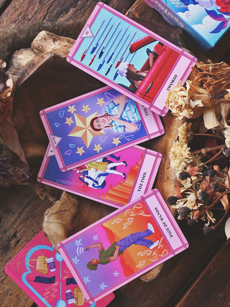Clueless Tarot Deck & Guidebook