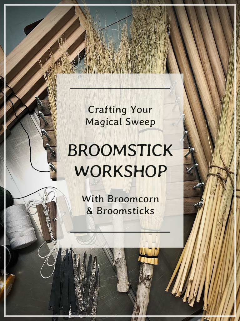 Crafting Your Magical Sweep - Cobwebber Broomstick Workshop