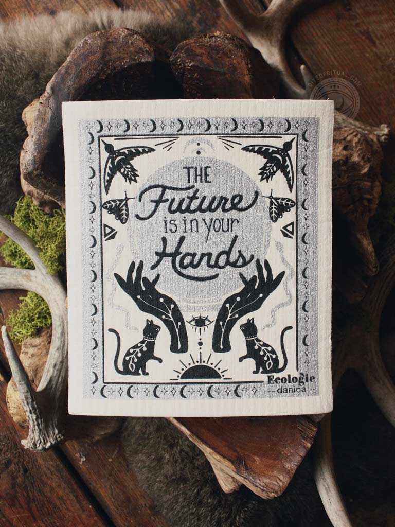 Crystal Ball Swedish Dishcloth