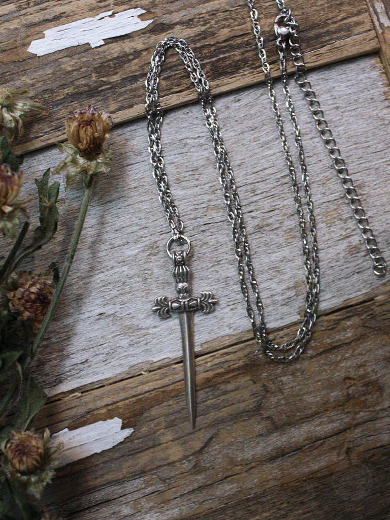 Inner Wolf Dagger Necklaces