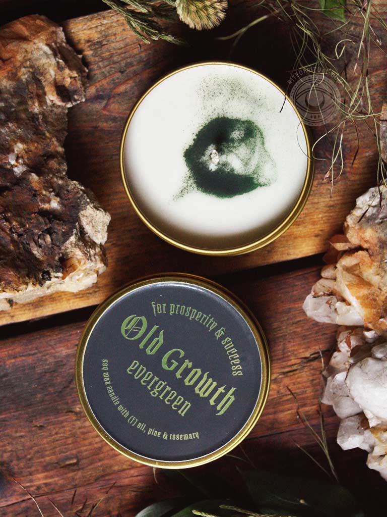 Evergreen Old Growth Altar Candle