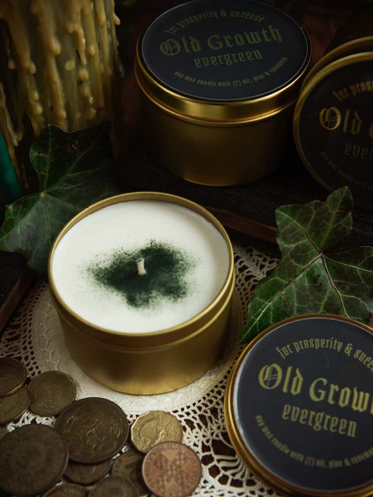 Evergreen Old Growth Altar Candle