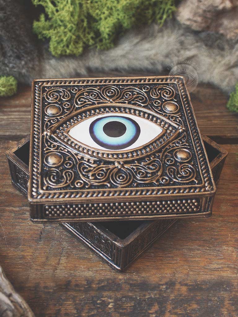 Evil Eye Trinket Box