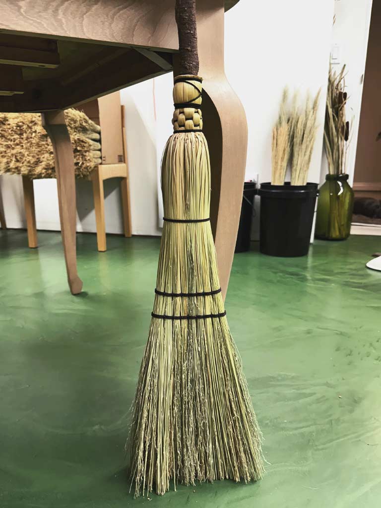 Flat Stitched Sweeper Broom Workshop