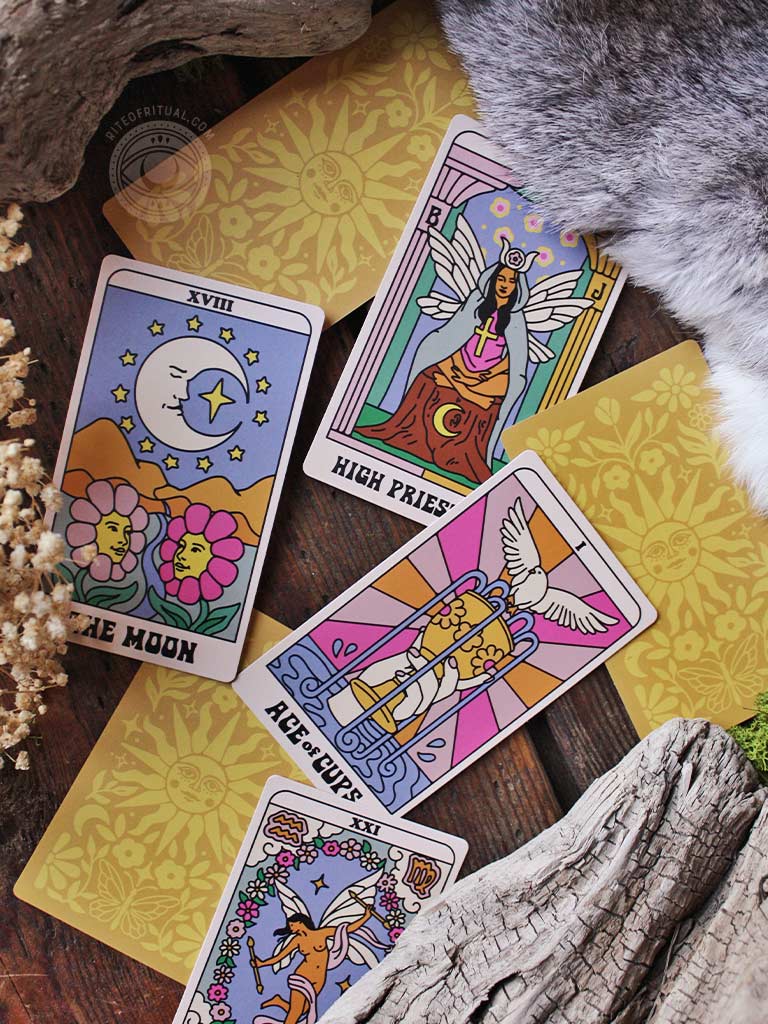 Flower Child Tarot - Deck & Guidebook